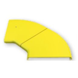 Optikai kábelcsatorna 90°-os vízszintes ív elem fedél