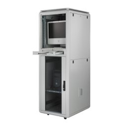   Mirsan GTPC sorozatú álló rack szekrény 36U magas, 19"